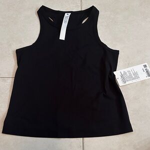 Women’s Lululemon Black Align Waist Length Tank Top Size 10